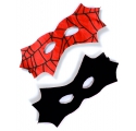 Super héros ~Masque de Spiderman et Batman - Réversible~