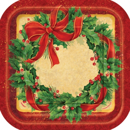 Noël ~Set de 10 assiettes Noël PM~