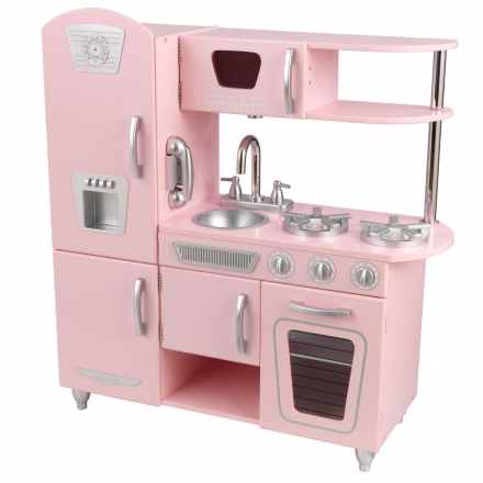 Jouets ~Cuisine pour enfant en bois - Vintage Rose﻿~