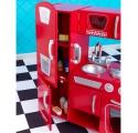 Jouets ~Cuisine pour enfant en bois - Vintage Rouge﻿~
