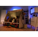 Tipi pour lit enfant Spot 90 x 200 cm - naturel