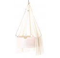 Berceau suspendu complet avec trépied - de 0 à 5 mois Ecru
