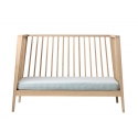 Lit bébé 60 x 120 cm LINEA Naturel