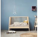 Lit bébé 60 x 120 cm LINEA Naturel