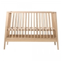 Lit bébé 60 x 120 cm LINEA Naturel