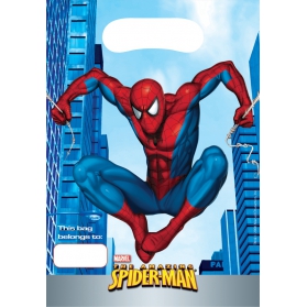 Spiderman ~Set de 6 sacs cadeau~