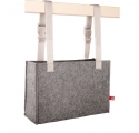Rangement suspendu pour Commode SPOT - Cabas en feutre gris
