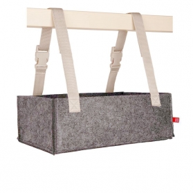 Rangement suspendu pour Commode SPOT - Bac en feutre gris