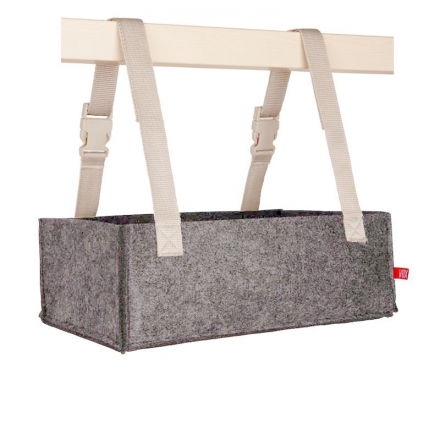 Rangement suspendu pour Commode SPOT - Bac en feutre gris
