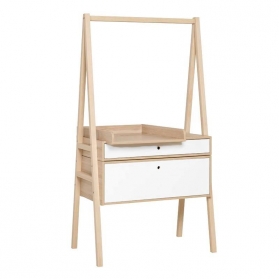 Commode évolutive Spot avec plan à langer, bureau ou coiffeuse