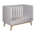 Lit bébé Trendy Blanc - 60 x 120 cm