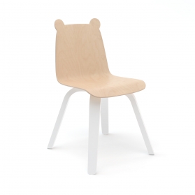 Set of 2 Bear Birch Play Chairs by Oeuf NYC