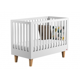 Baby Bed 60 x 120 cm - Lounge  white