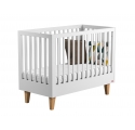 Baby Bed 60 x 120 cm - Lounge  white
