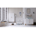 Baby Bed 60 x 120 cm - Lounge  white