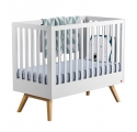 Baby Bed 60 x 120 cm - Nature  white