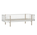 Lit banquette WOOD 90 x 200 cm - Chêne Naturel