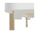 Lit banquette WOOD 90 x 200 cm - Chêne Naturel