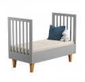 Lit bébé Lounge Gris - 70 x 140 cm