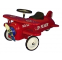 Toys - Protocol Red Biplane Metal