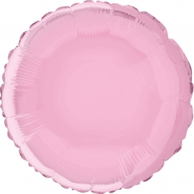 Ballon Mylar ~Rond rose~