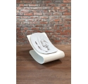 Coco stylewood lounger White - White Cushion