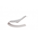 Transat bébé COCO Blanc - Housse coton bio Gris