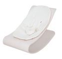 Coco stylewood lounger White - White Cushion