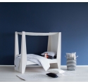 Ketara Canopy Bed by LUMOKIDS - 80 x 160 cm - White