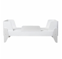 Korento Toddler Bed by LUMOKIDS - 70 x 200 cm - White