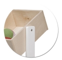 Toystore Meuble de rangement Jouets - Bouleau
