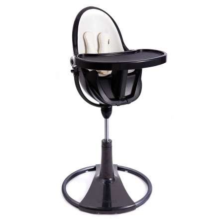 High Chair Fresco - Chrome Black