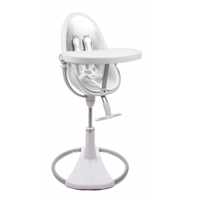 High Chair Fresco - Chrome White