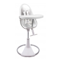 High Chair Fresco - Chrome White