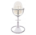High Chair Fresco - Chrome White