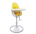 High Chair Fresco - Chrome White