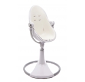 High Chair Fresco - Chrome White