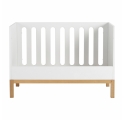 Lit bébé évolutif Indigo Blanc - 70 x 140 cm