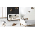 Dresser with changing table in white - Indigo by Quax