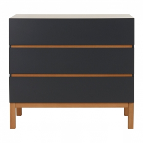Commode Indigo Gris (avec plan à langer amovible)