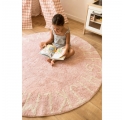 Washable rug Round ABC Vintage Nude - Natural