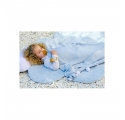 Tapis Puffy Nuage bleu avec coussin