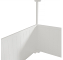 Seaside Loft Bed 90 x 200 - White
