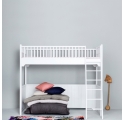 Seaside Loft Bed 90 x 200 - White