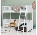 Seaside Loft Bed 90 x 200 - White