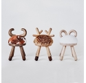 Chaise Bambi en chêne et noyer par Takeshi Sawada