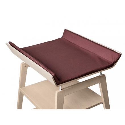 Housse de matelas à langer LINEA prune