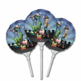 Toy Story ~Set de 3 mini-ballons sur tige~