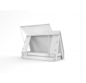 Tente bed 90 x 190 cm by MATHY BY BOLS - Grey