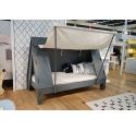 Tente bed 90 x 190 cm by MATHY BY BOLS - Charcoal Grey